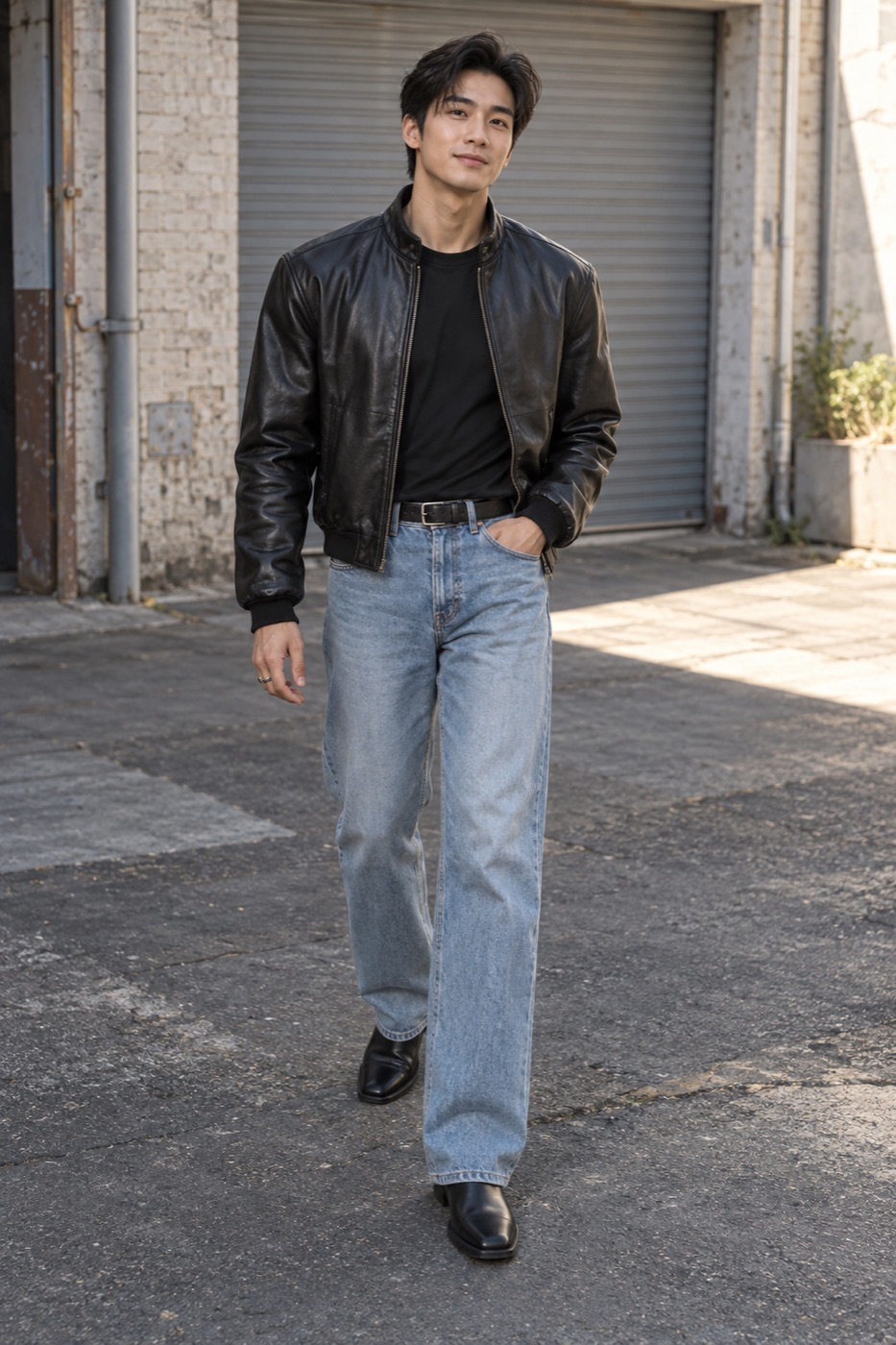 Model Off Duty outfit