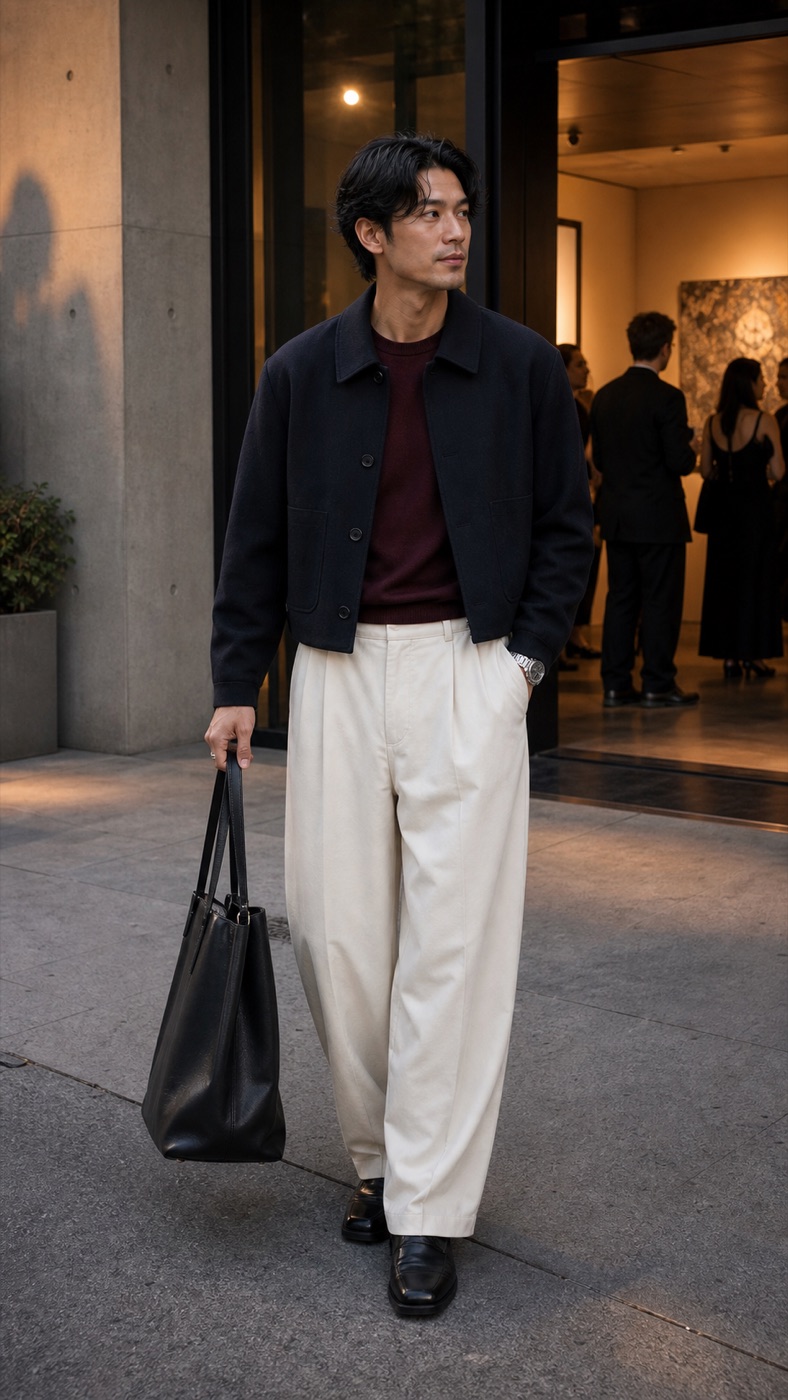 Burgundy and cream without looking loud