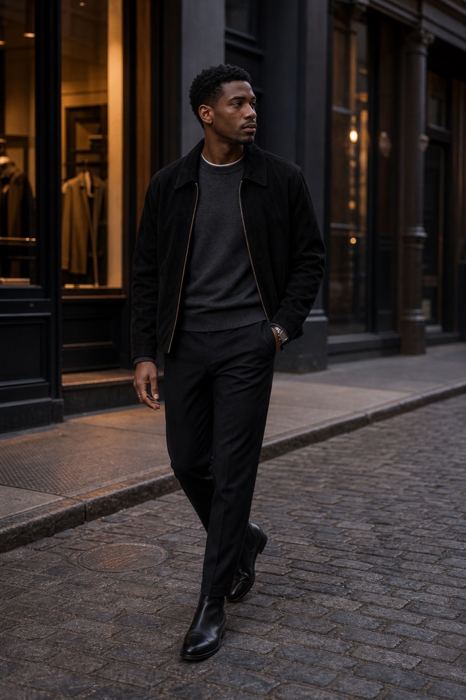 The slim crewneck that does not look basic