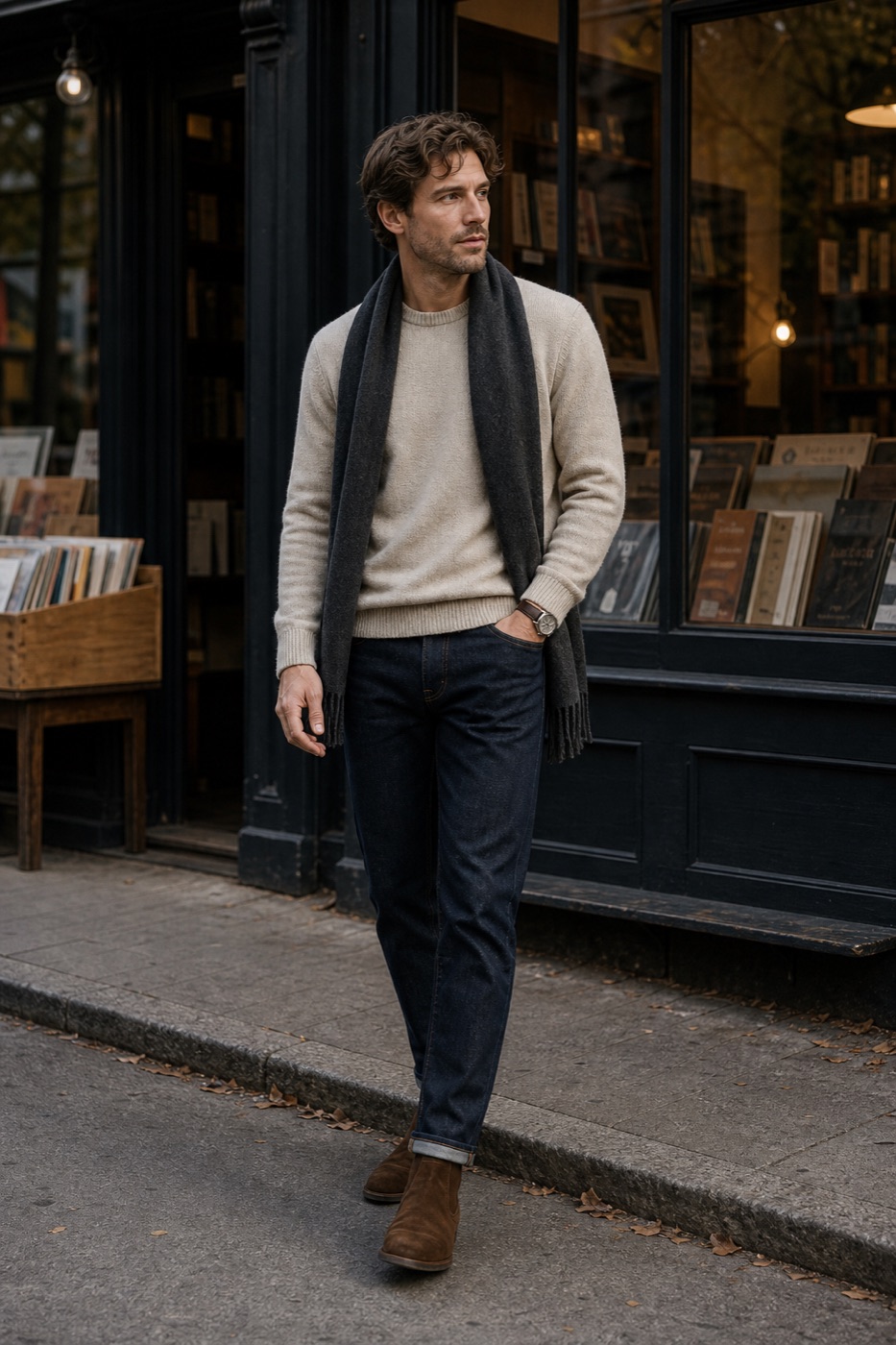 The easy sweater fit that still feels styled