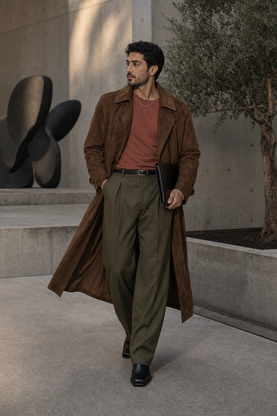 The statement coat that stays grounded
