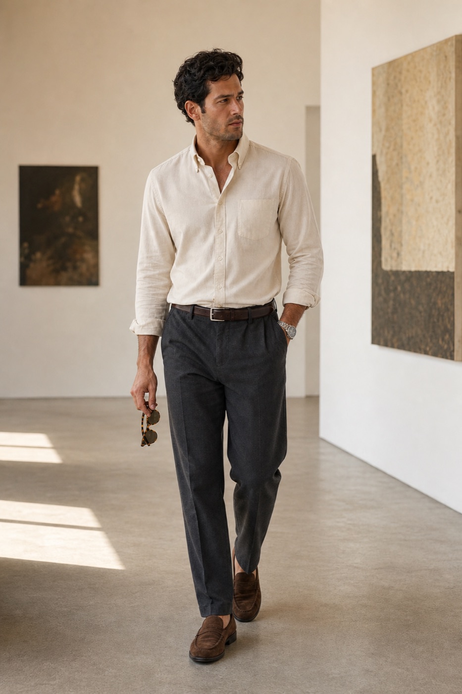 The Oxford that is softer than white