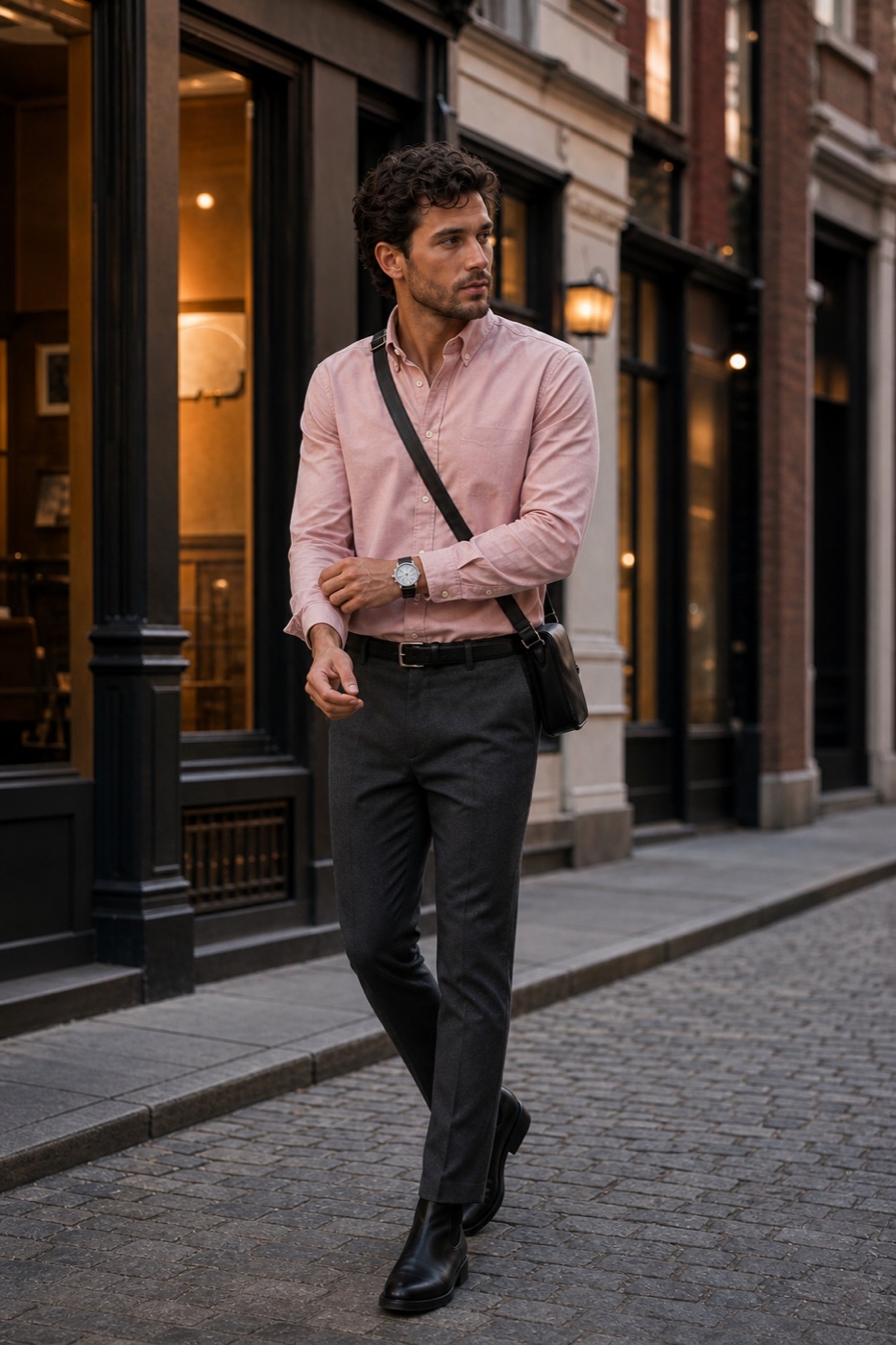 The pink Oxford that still feels sharp