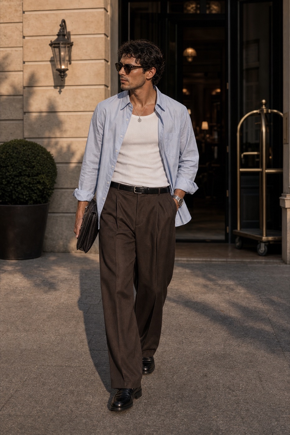 Quiet Luxury Oxford Outfit