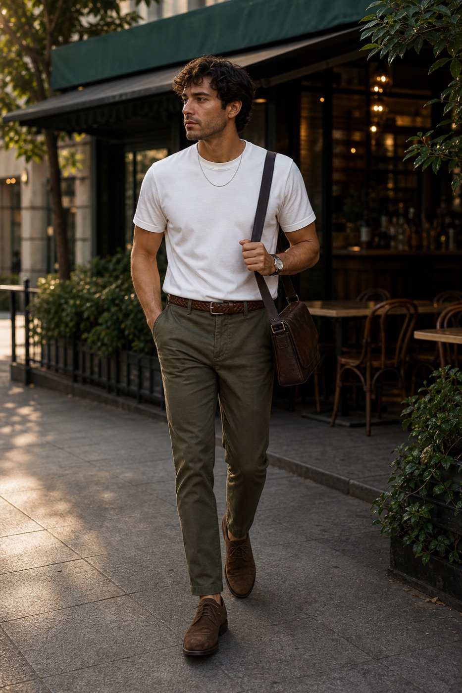 The white tee formula with better color