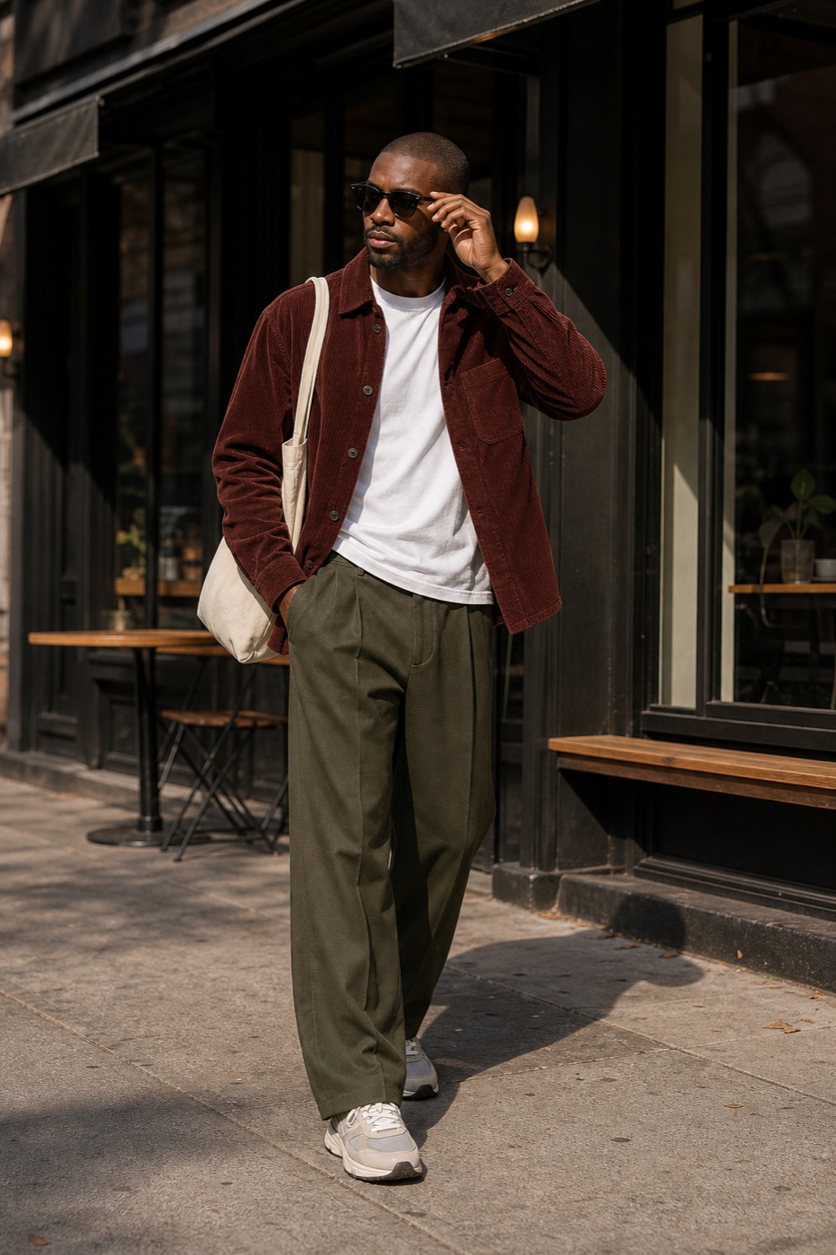 Relaxed Fit for Athletic Builds